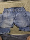 Levi's 30x30 Men's 513 Denim Slim Fit Straight Jeans - Blue — photo 7