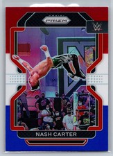 2022 Panini Prizm WWE Nash Carter #143 Red White Blue Prizm NXT 2.0 Card