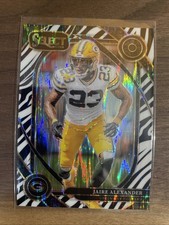 2024 Panini Select Club Level Jaire Alexander #263 Zebra Prizm PACKERS