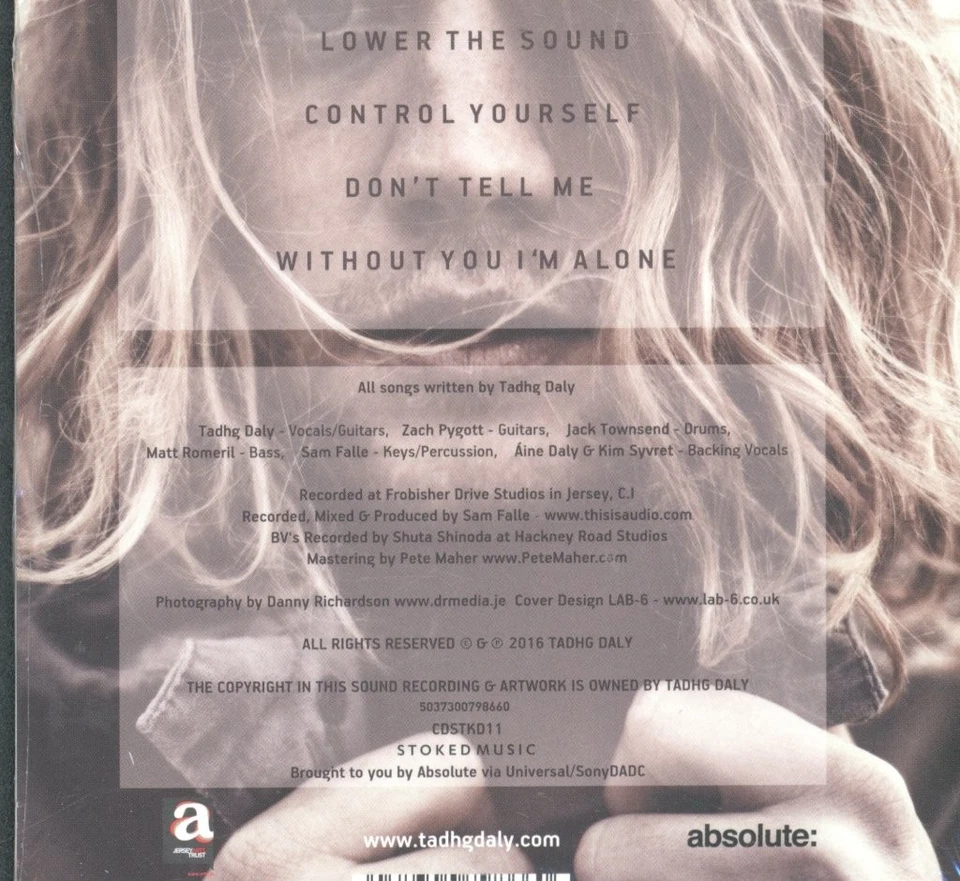 Tadhg Daly Taghazout CD UK Stoked Music 2016 In Gatefold-Kartenhülle. Versiegelt - Bild 2 von 2