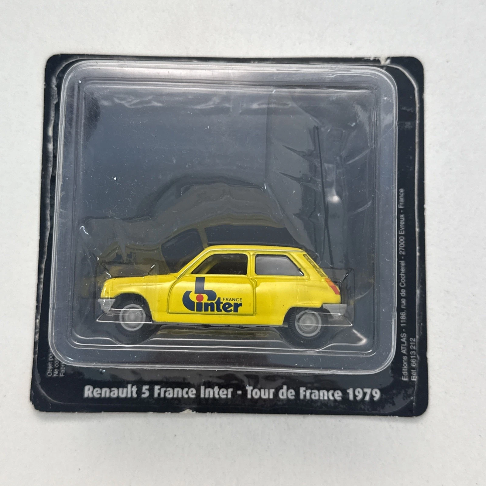 Voiture Miniature Renault 5 France Inter Tour De France 1979 Échelle 1/43