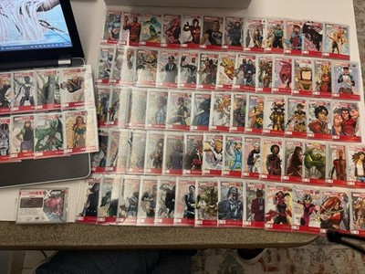 Marvel Annual 2017 Card Lot Partial Set 