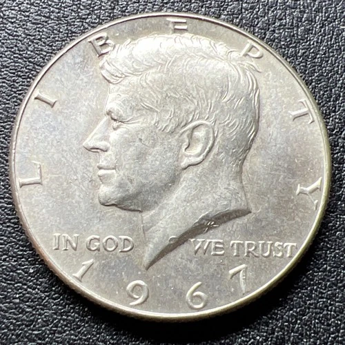 1967 P Kennedy Half Dollar ~ 40% SILVER  Coin ~ UNCIRCULATED