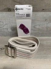 BodyMed Gait Belt for Patient Transfer & Walking with Metal Buckle 54" 