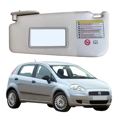 Aletta Parasole Sinistra Beige per FIAT Grande Punto e FIAT Punto Evo con Tasca - Bild 1 von 4