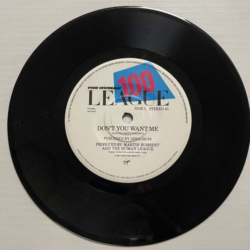 The Human League Don’t You Want Me Vinyl Record 7” 45 RPM VS 466 Virgin 1981 - Picture 21 of 24