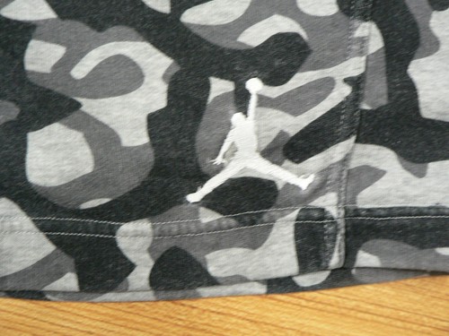 *AIR JORDAN MED (29x10) PANTALONCINO FELPATO NERO E GRIGIO-ELASTICO IN VITA-COULISSE-EUC - Foto 6 di 10