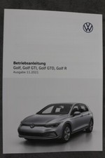 VW Golf. GTI, GTD und R "Nov. 2021" Betriebsanleitung Ohne Einträge "UNBENUTZT"