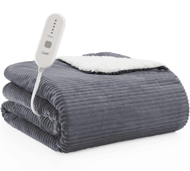 HomeMate Heated Blanket Electric Throw - 50x60 Heating Blanket Throw |  eBay