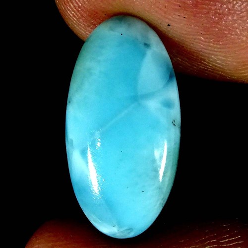 Dominican Republic Larimar Mix Cabochon Untreated Natural Loose Gemstone DC09814 - Picture 72 of 125