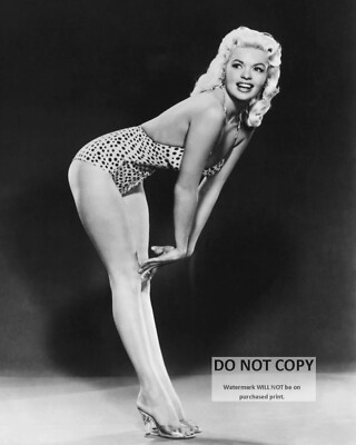 JAYNE MANSFIELD ACTRESS AND SEX-SYMBOL PIN UP - 8X10 PUBLICITY PHOTO (OP-390)