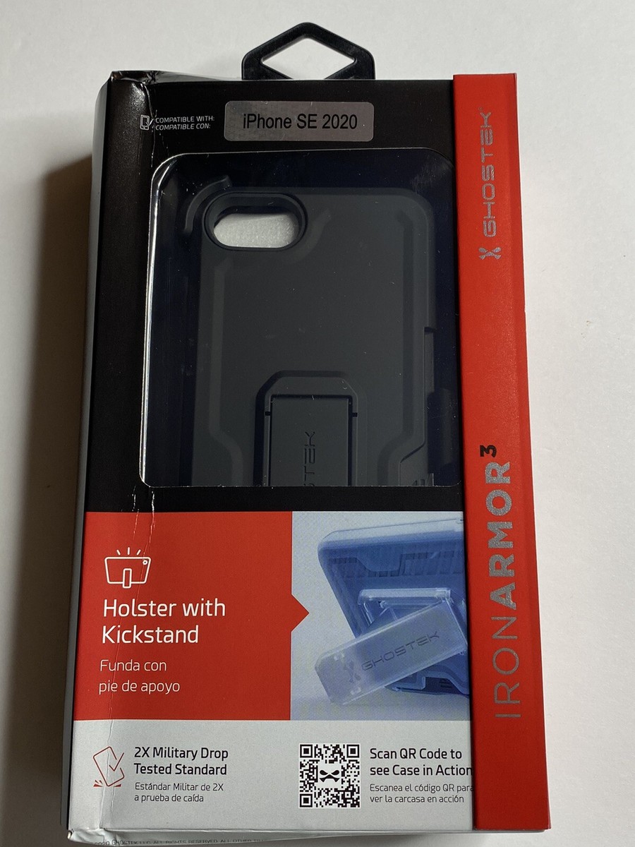 GHOSTEK Apple iPhone SE 2022, SE 2020 Durable Card Holder Case