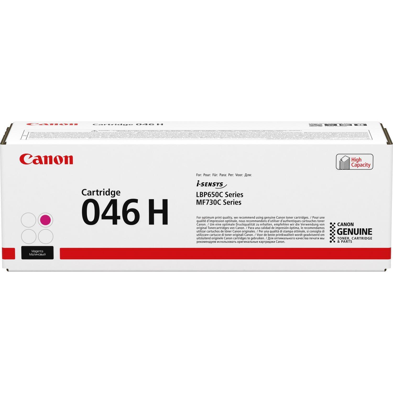 Оригинальный тонер Canon 046H magenta hohe Ergiebigkeit 5.000 Мл (1252C002)