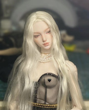 Bambola BJD 1/4 Ball Jointed donna supermodella ragazza viso libero occhi veleno 