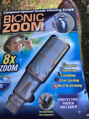 Bionic Zoom - Compact Optical Grade Viewing Scope, 8x Zoom