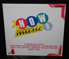 Now That's What I Call Music Video: vol.09 12" NTSC laserdisc (LD)