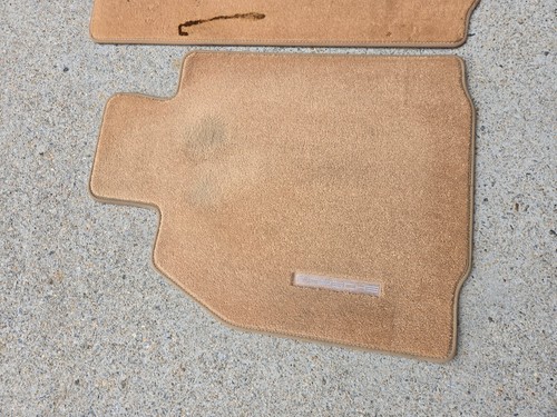 Porsche OEM 997 987 05-12 911 Carrera 2 4/s turbo GT2 Genuine Floor Mats Beige - Picture 2 of 6