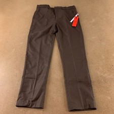 Elie Balleh Boy's Size 18 Brown Flat Front Dress Pants NWT