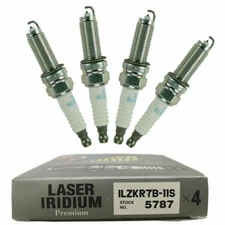 Set of 4 NGK 5787 Laser Iridium Spark Plugs ILZKR7B11S  Honda USA