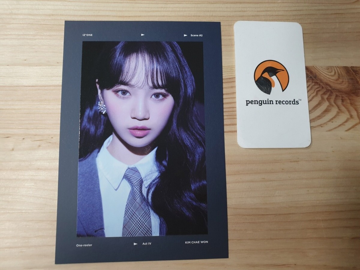 IZ*ONE - 4TH MINI ALBUM ONE-REELER ACT ¥³ POSTCARD & FILM PHOTO