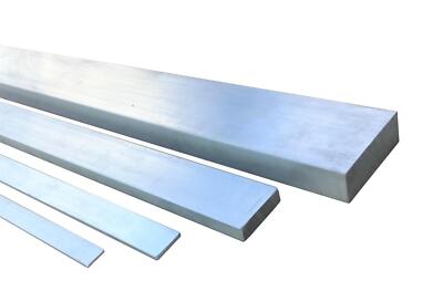 Aluminium Flachprofil Länge 1000mm (100cm) Flachstange Alustange Profil Flach