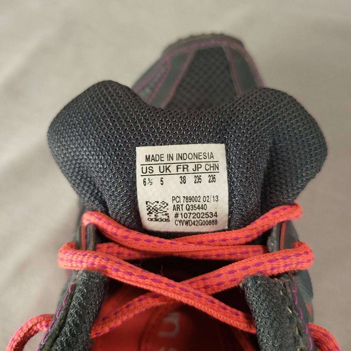Adidas Women's Kanadia TR 5 Running Shoes Size 6.5 Q35440 Gray Purple | eBay