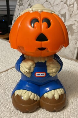 Little Tikes Scream Beams PUMPKIN Flashlight - Halloween Sounds, WORKS!!!