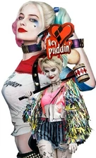 Harley Quinn Hey Puddin' Comic Vinyl Decal Laptop Large Window Bumper Sticker