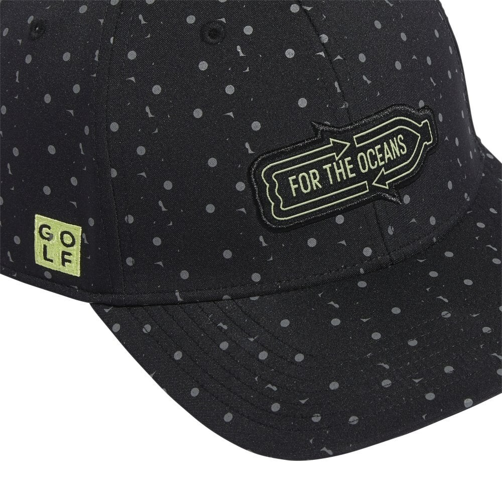 adidas Golf For the Oceans Cap One Size Black RRP £25 Brand New HA9204 - Picture 3 of 4