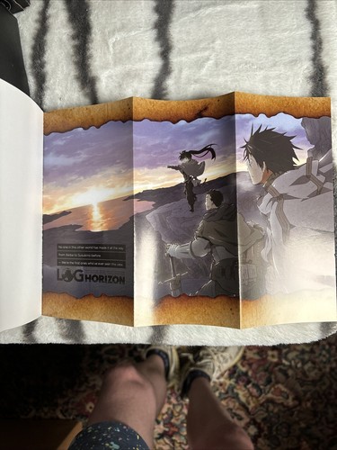 LOG HORIZON THE BEGINNING OF ANOTHER WORLD #1 BOOK NOVEL PAPERBACK -Mamare Touno - Picture 4 of 4