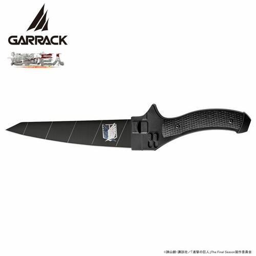 Garrack Attack on Titan x Seki City Ninja Damascus Chef Knife Collection - Picture 24 of 45