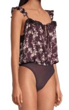 FREE PEOPLE take it away bodysuit 68 XS-LARGE NWOT