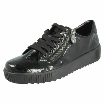 Ladies Rieker Lace Up Casual Shoes - M6404