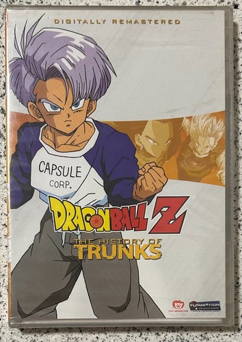Dragon Ball Z History of Trunks New Anime DVD Funimation Release Uncut