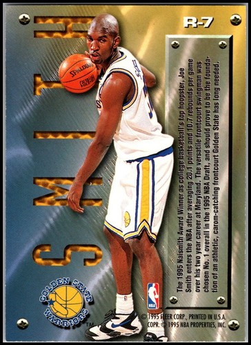 1995-96 Fleer Metal #R-7 Joe Smith - Rookie Roll Call RC KOSTENLOSER VERSAND! - Bild 2 von 2