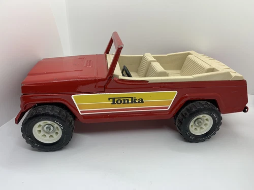 1970's Tonka Jeep Vintage Metal