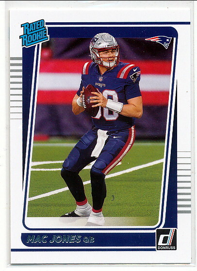2021 Donruss Mac Jones RC Patriots
