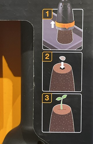FISKARS Soil Block Maker Seedling Starter Potting Mold Garden Eco-Friendly NEW - Picture 2 of 4