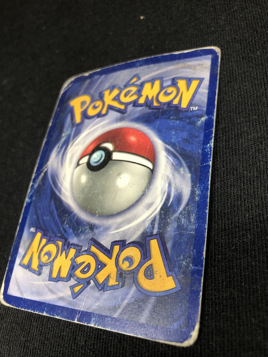 POKEMON RARE MISPRINT CARD ERROR KRABBY 51/62