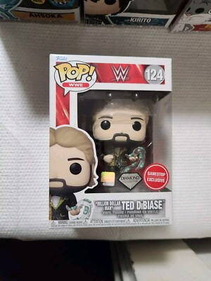 Funko Pop! WWE Ted DiBiase #124 Diamond GameStop Exclusive