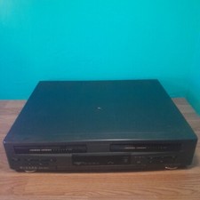 Wizard Go Video Dual Deck VCR VHS Copy Video Cassette Recorder Editing GV3000