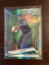 2022 Elite Extra Edition Baseball Kumar Rocker Green Status /499 Texas Rangers