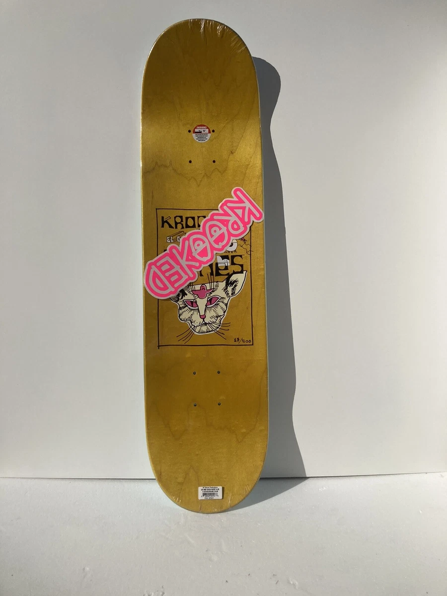 Krooked Skateboard Chico Brenes Guest Board 17/500 Limited Edition 8.25
