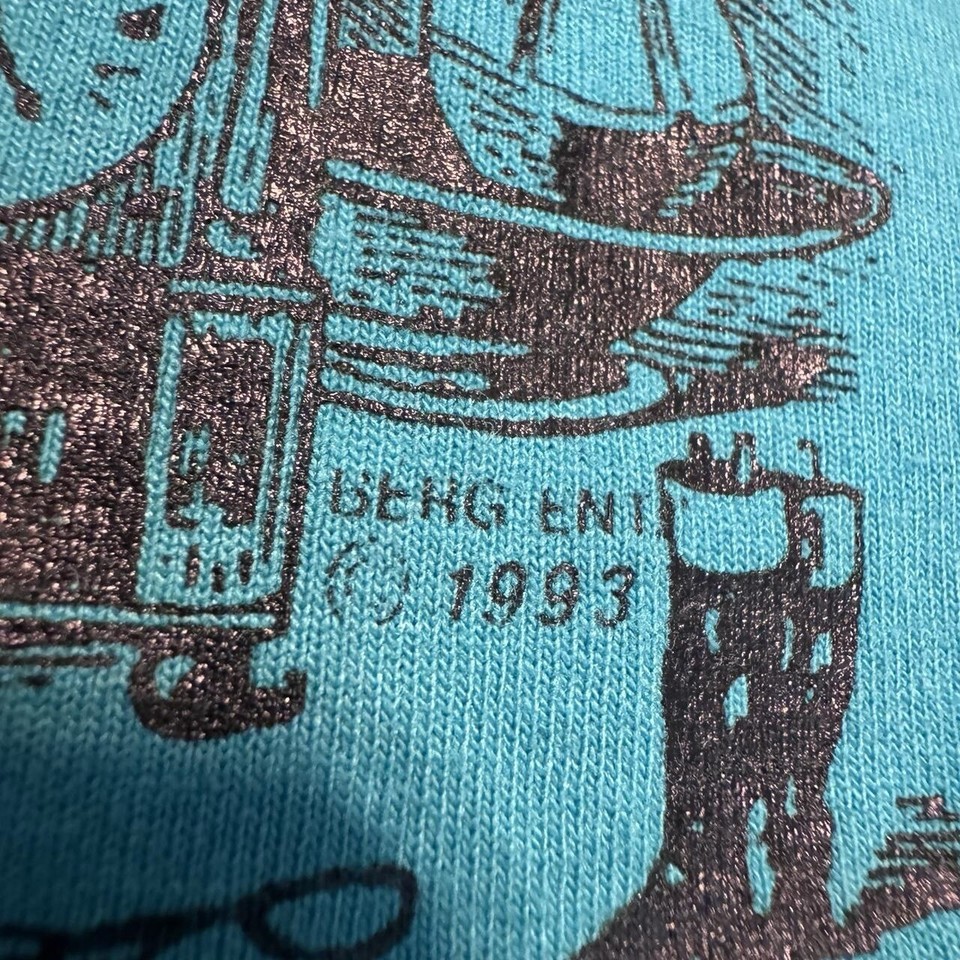 Vintage 1993 single stitch Corinth,Vermont graphic tee size XL mens eBay