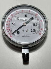 Tel-Tru Model 53A Ammonia 3-1/2" Temperature Gauge