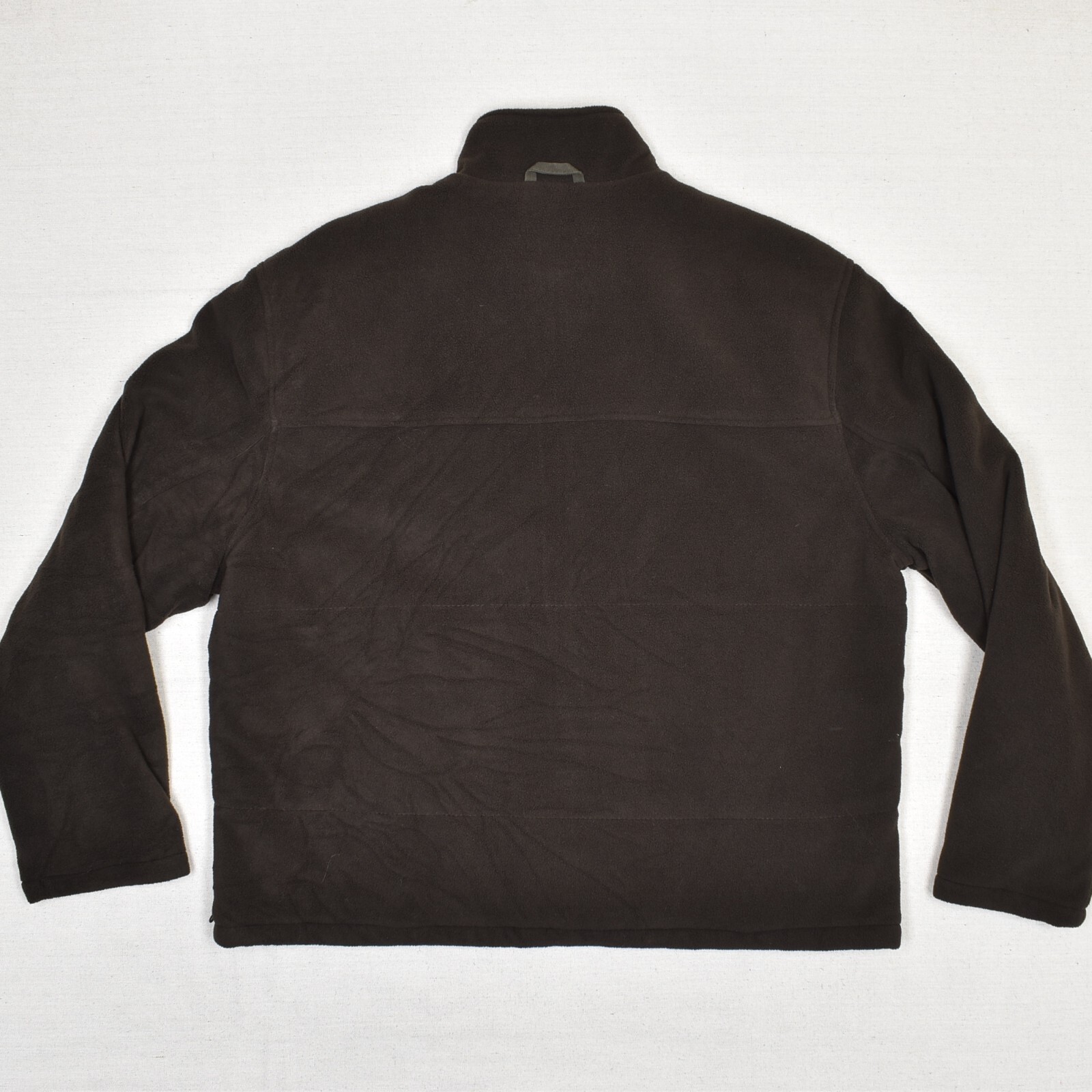 Columbia Men's Full Zip Jacket Solid Polyester Br… - image 3