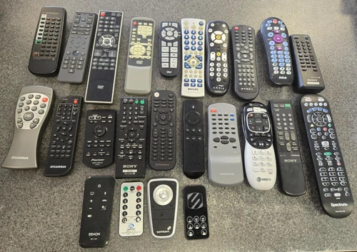 Lot of 24 Remote Controls - Misc Brands UNTESTED (Lot 1)