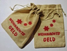2 x Geldsack Geldgeschenk Geld verschenken Geschenk Hochzeit Konfirmation Urlaub
