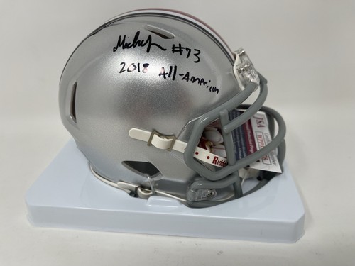 Michael Jordan Signed Ohio State Football 2018 All American Autograph JSA