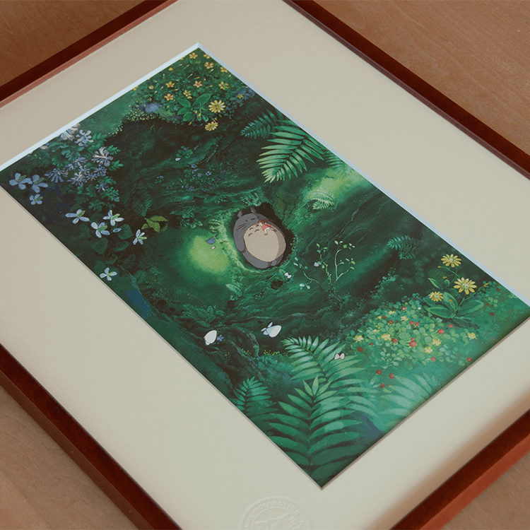 PSL】Ghibli Museum ART OF GHIBLI My Neighbor Totoro Art Frame